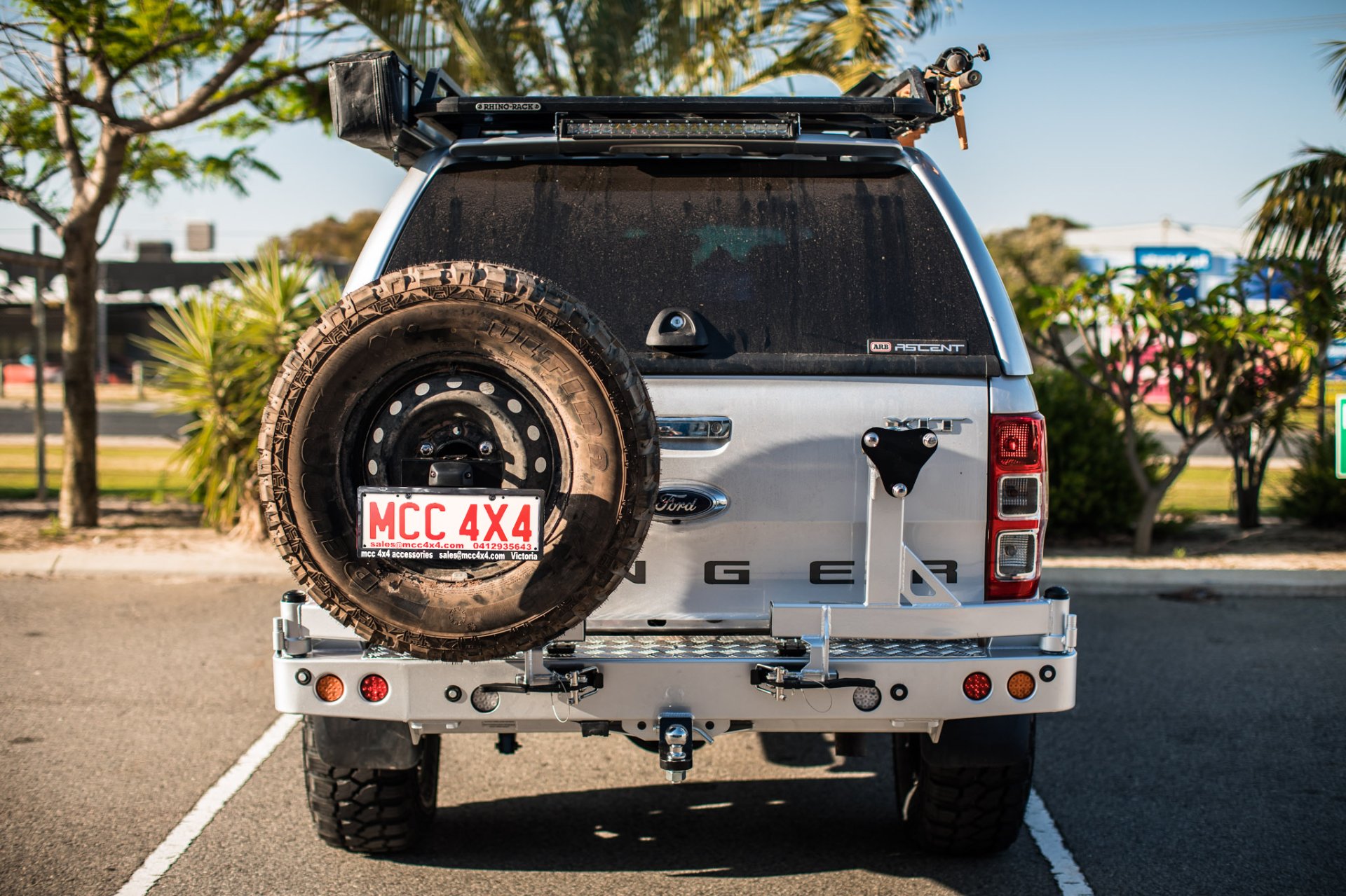 Mk2 Ranger Ford Ranger MK1 Mk2 Mk3- MCC022-02 Rear Carrier Bar-Dual wheel carrier